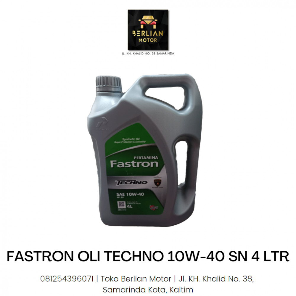 FASTRON OLI TECHNO 10W-40 SN 4 LTR