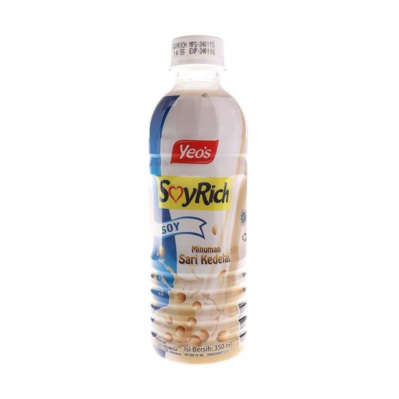 YEOS SOYRICH SUSU KEDELAI BTL 250 ML