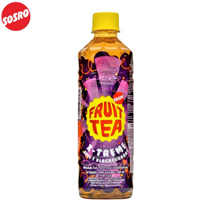 (G) FRUIT TEA PET X-TREME 500 ML