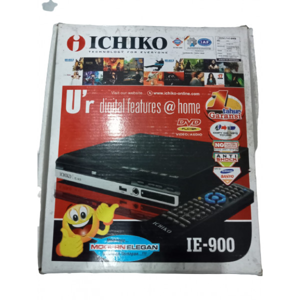 DVD ICHIKO BODI PLASTIK IE 900