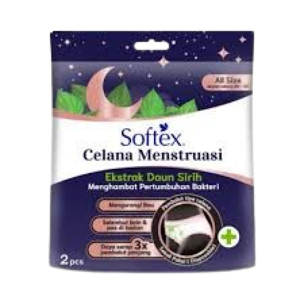 SOFTEX CELANA MENSTRUASI D SIRIH 2S