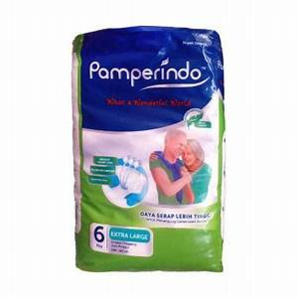 PAMPERINDO DIAPERS SIZE XL6