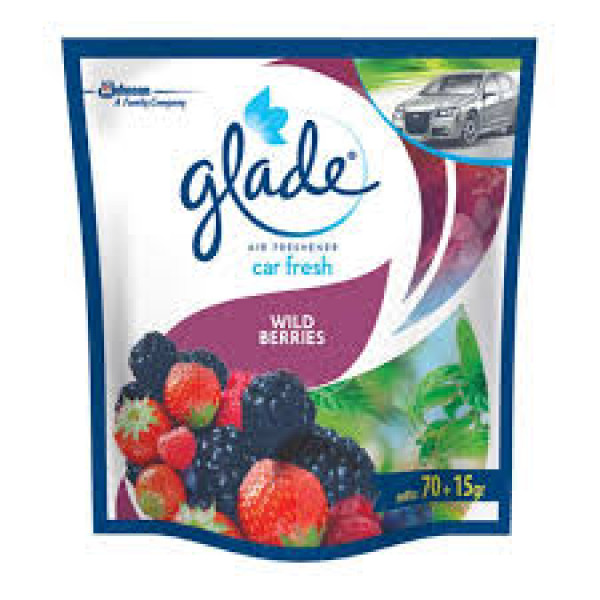 GLADE CAR FRESH WILD BERRIES 70GR