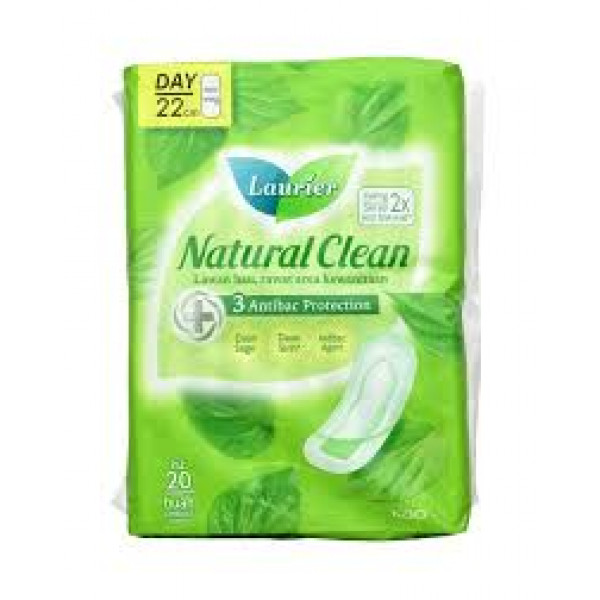 LAURIER NATURAL CLEAN WING 22CM 20PCS