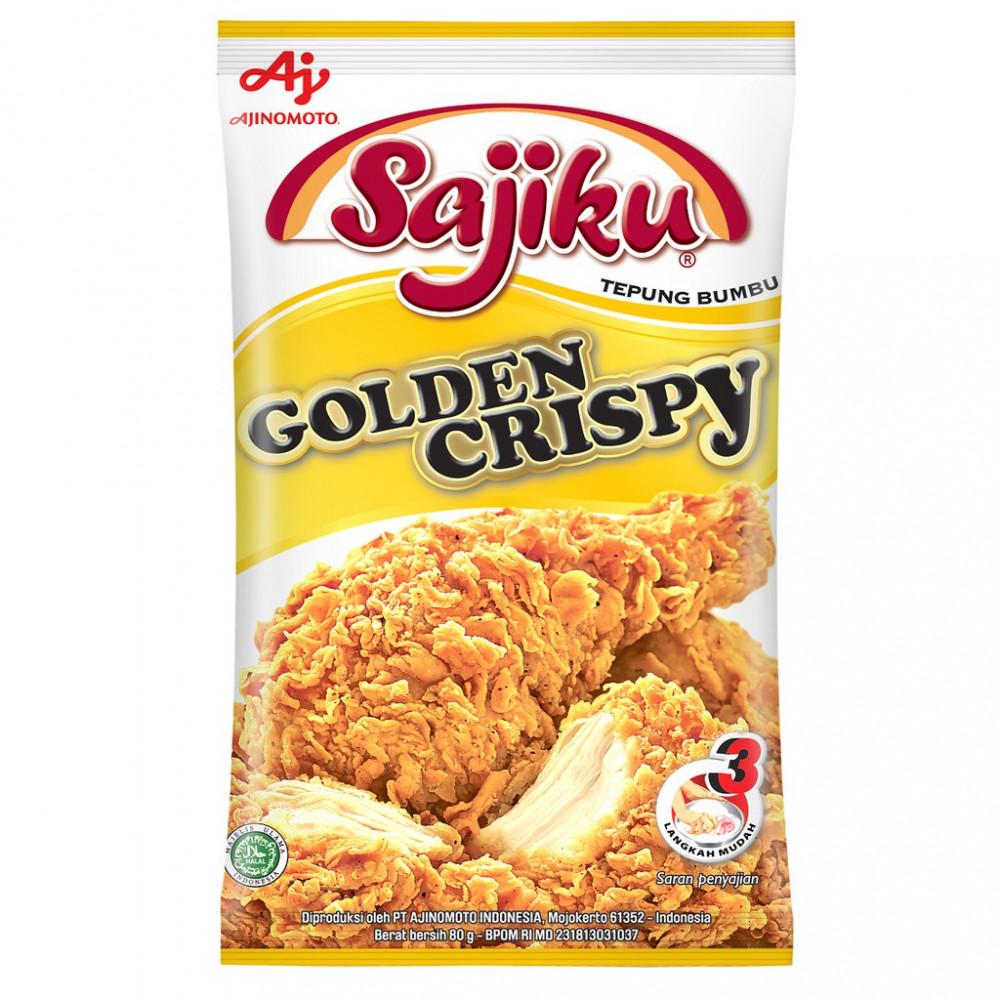 SAJIKU GOLDEN CRISPY 75 GR