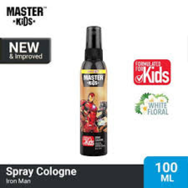 MASTER KIDS SPRAY COLG IRON MAN 100