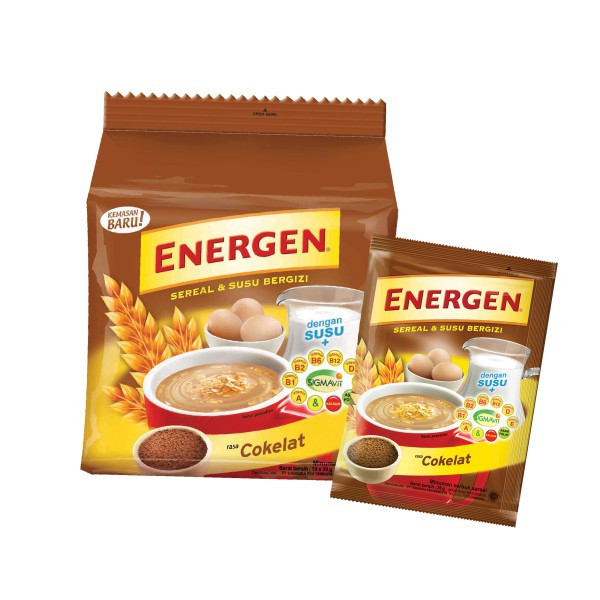 ENERGEN COKLAT POUCH 340 GR