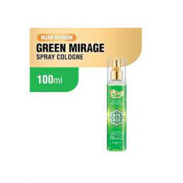 FRES&NATURAL HIJAB SPRAY COL GREEN MIRAGE 100ML