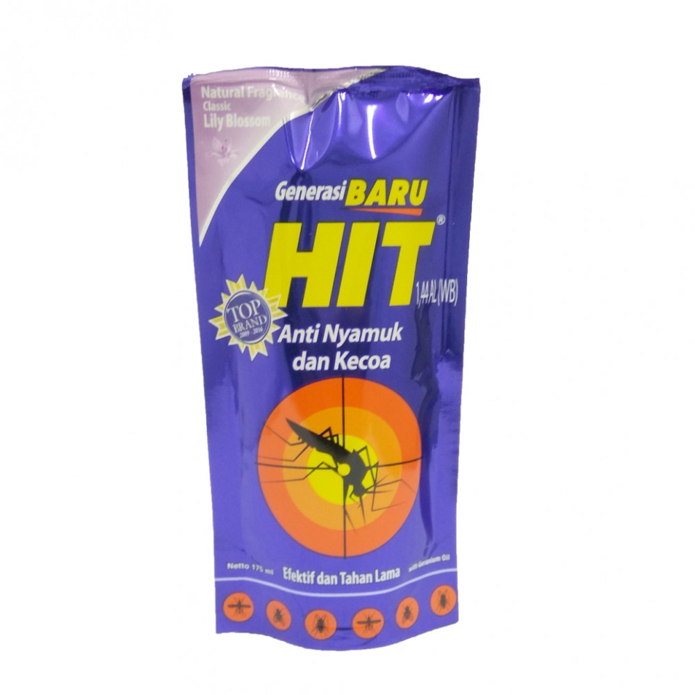 HIT LIQ POUCH CLASSY LILY 175ML