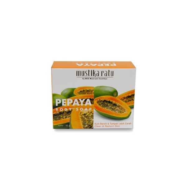 MUSTIKA RATU PAPAYA BODY SOAP 85GR