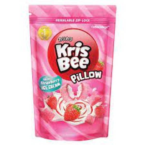 KRISBEE PILLOW SRAWBERRY ICECREAM 120GR