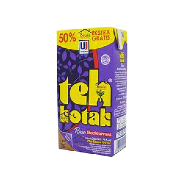 ULTRA TEH KOTAK BLACKCURANT 300ML