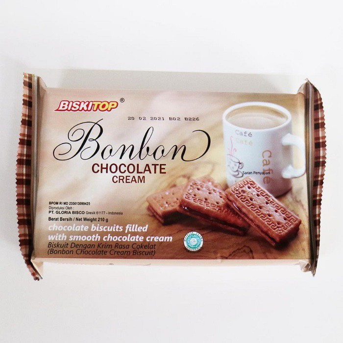 BISKITOP BONBON CHOCLT SPR CREAM 200G