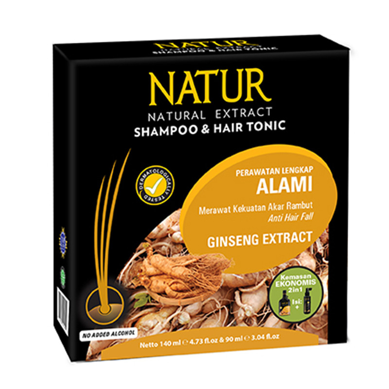 NATUR 2IN1 SHAMPOO & HAIR TONIC (SPECIAL PAKET)