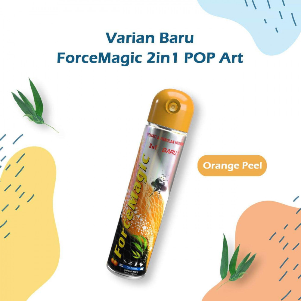 FORCEMAGIC 2 IN 1 ORANGE 600 ML