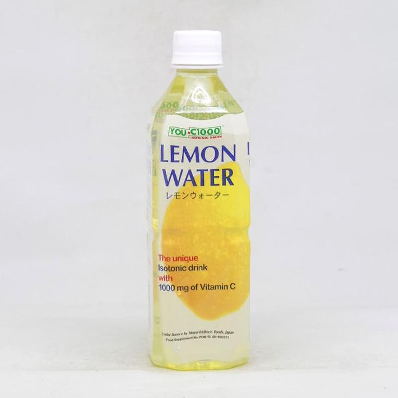 YOU C WATER LEMON 500ML