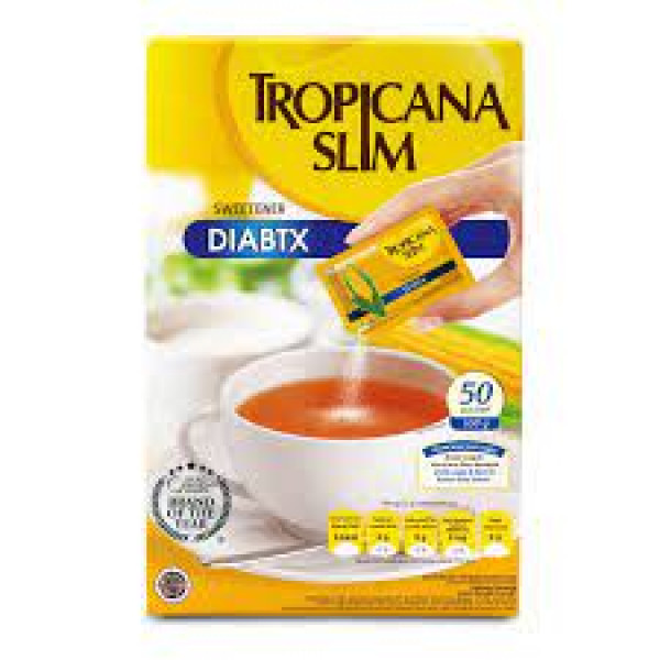 TROPICANA SLIM SWEETNR DIABT 50X2G