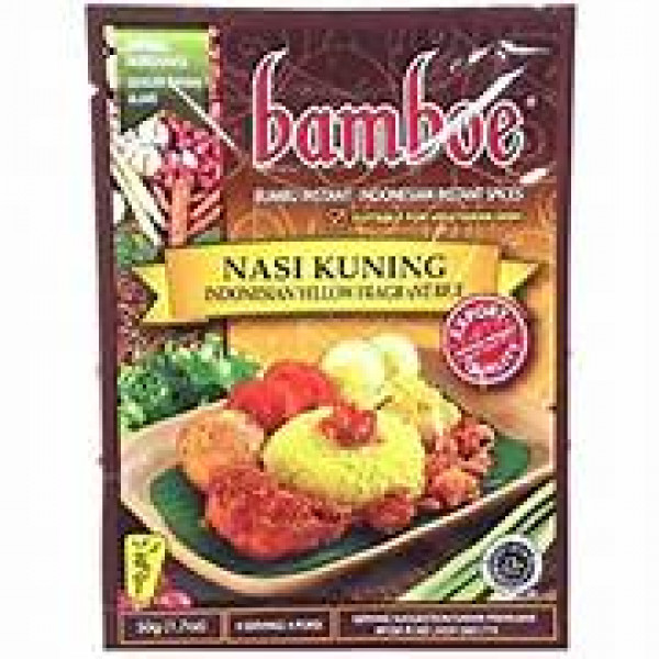 BAMBOE EXPORT NASI KUNING 50GR