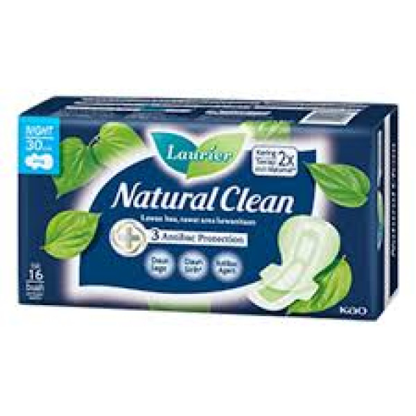 LAURIER NAT CLEAN NIGHT 30CM 16S