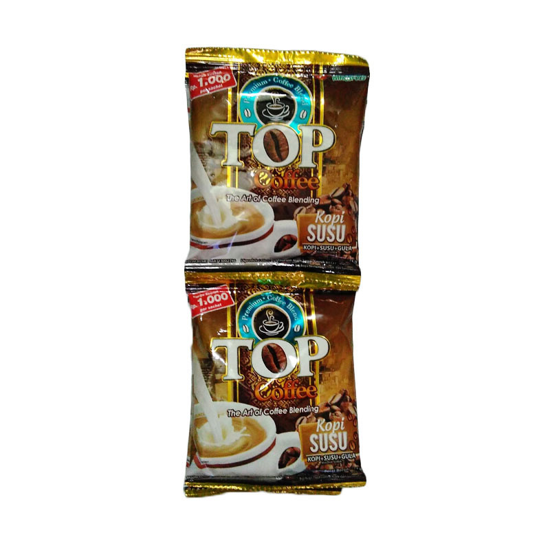 TOP COFFEE SUSU SACHET 12X31GR