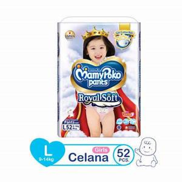 MAMY POKO PANTS ROYAL GIRLS L52