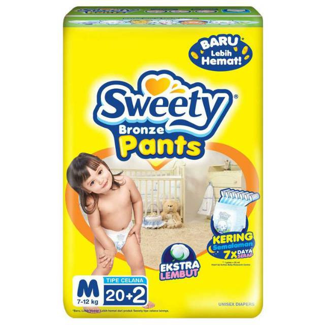 SWEETY BRONZE PANTS M 20PCS