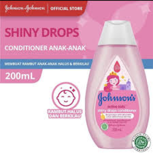 JOHNSONS ACTIVE KIDS SHINY DROPS COND 200ML
