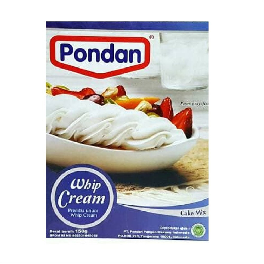 PONDAN WHIP CREAM 150GR