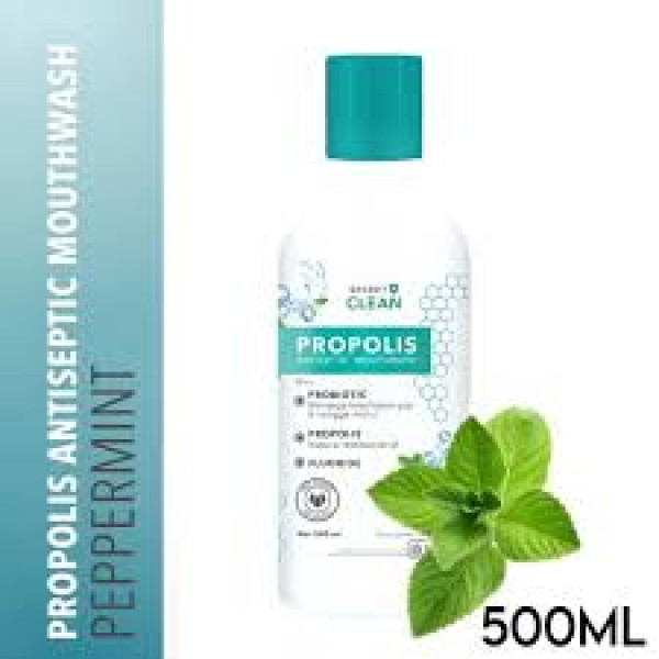 SECRET CLEAN PROPOLIS ANTISEPTIC PEPERMINT 500ML