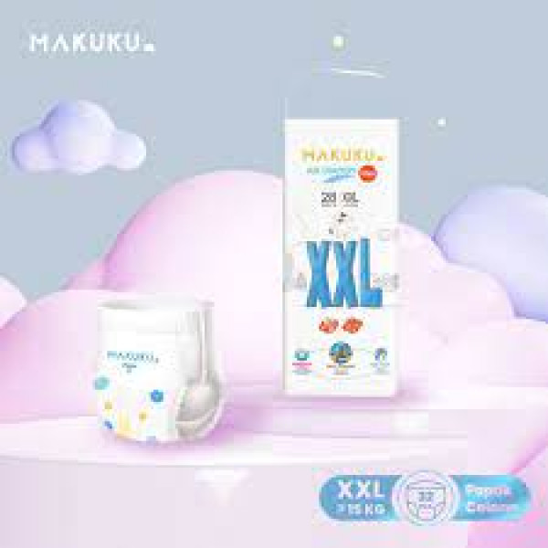 MAKUKU DIAPERS SLIM PANTS XXL28 15KG