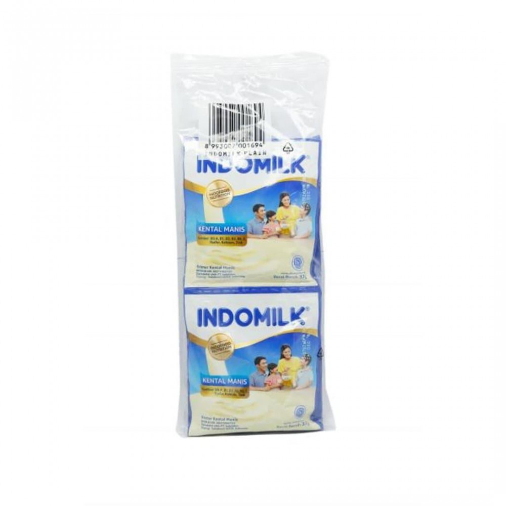 INDOMILK SKM PUTIH SACHET 6X 37GR