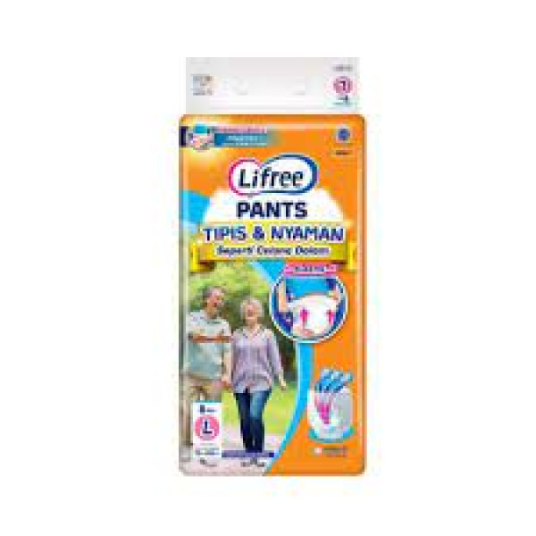LIFREE CELANA DLM TIPIS BIRU L 8