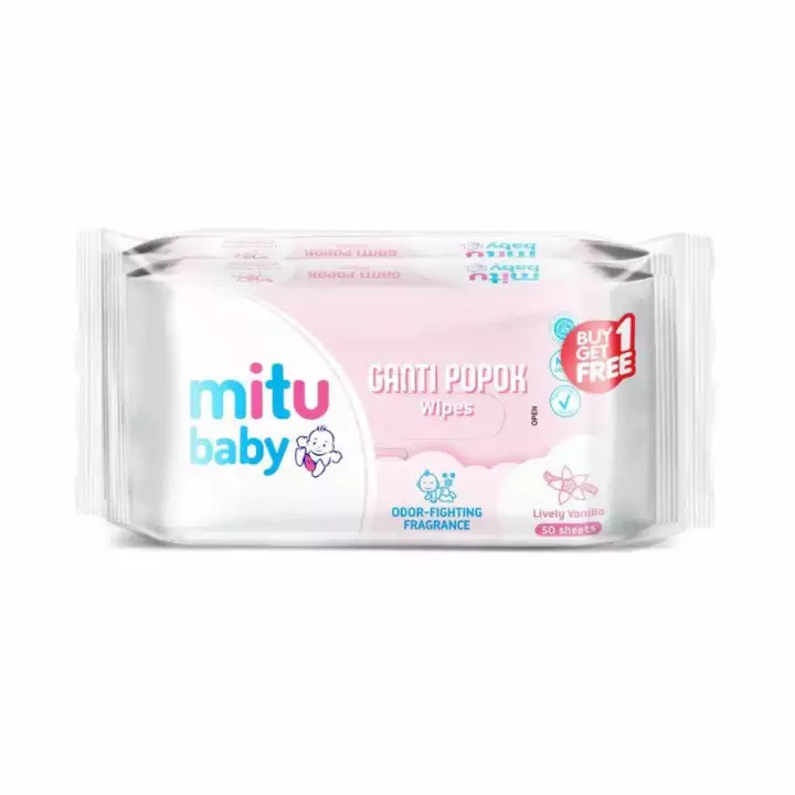 MITU GANTI POPOK WHITE 50S BUY1GET1