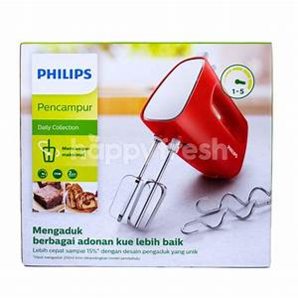 HAND MIXER PHILIPS HR 1552/10 RED