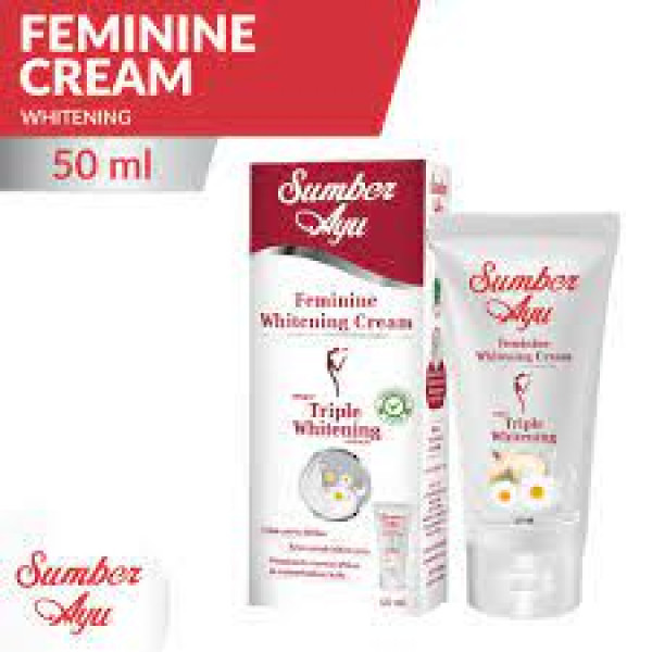 SUMBER AYU WHITE CREAM FEMININE 50ML