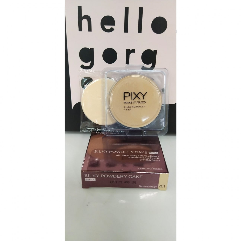 PIXY MAKE IT GLOW SP CAKE 201 NAT BEIGE
