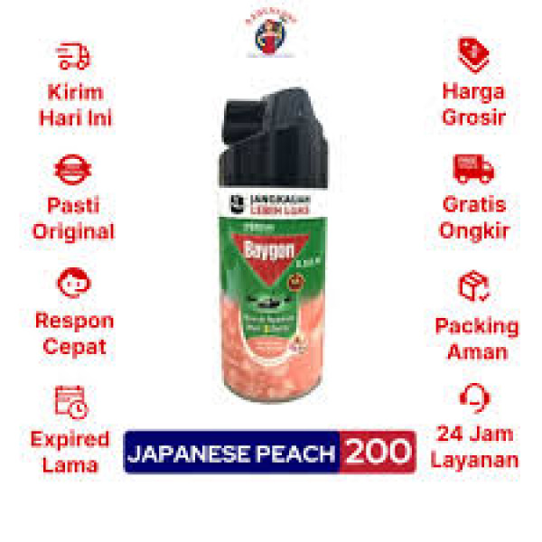 BAYGON JAPANESSE PEACH 200 ML