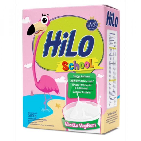 HILO SCHOOL VANILLA VEGIBERI 500GR