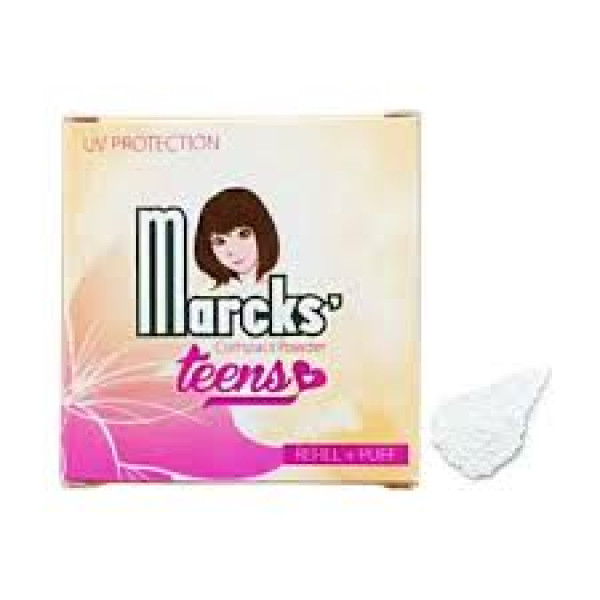 MARCKS COMPACT POWDER TEENS PUTIH 12GR