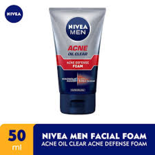 NIVEA MEN FACIAL FOAM OIL CONTROL 50ML