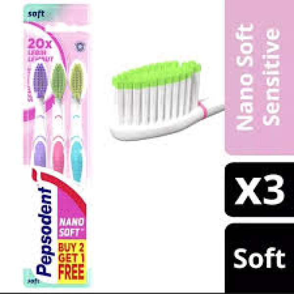 PEPSODENT TB DOUBLE CARE CLEAN MP3 3PCS