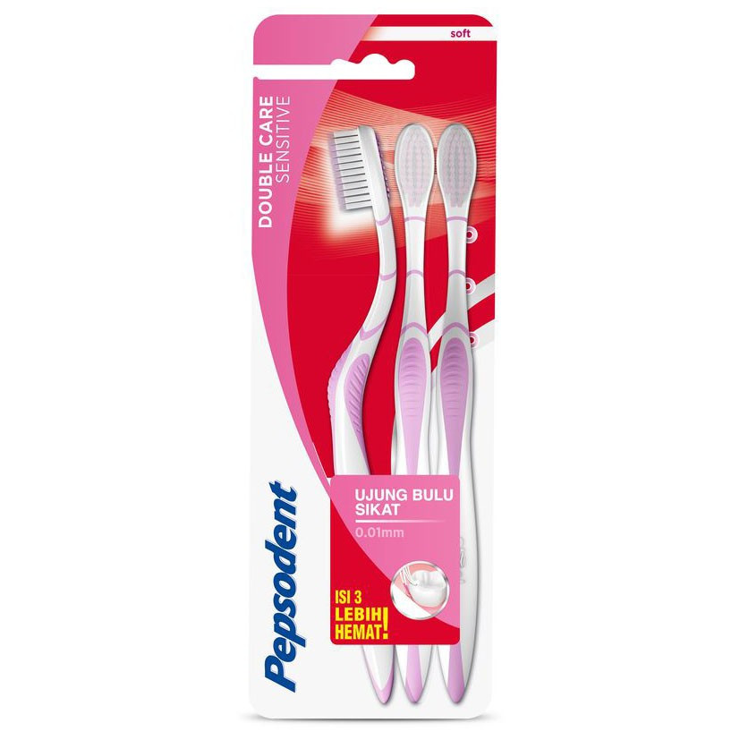 PEPSODENT TB DOUBLE CARE SENSITIVE MP3 3PCS