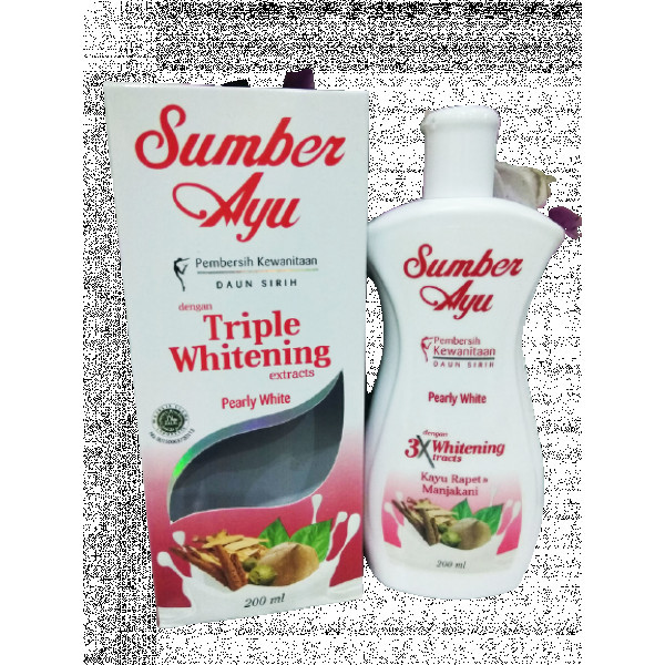 SUMBER AYU TRIPLE WHITENING PEARLY WHITE 50ML