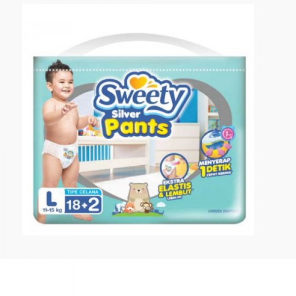 SWEETY SILVER PANTS L18