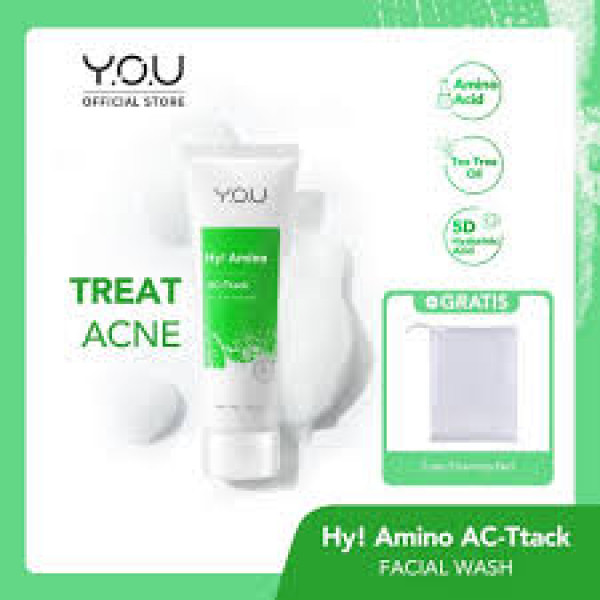 YOU HY AMINO AC TTACK FAC WASH 100G