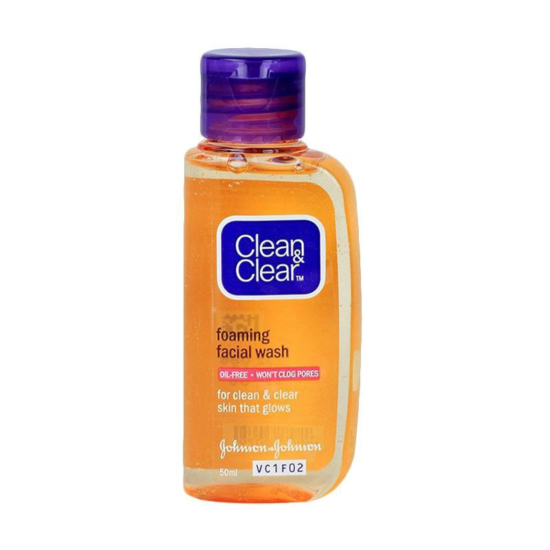 CLEAN&CLEAR FOAMING FACE WASH 50ML