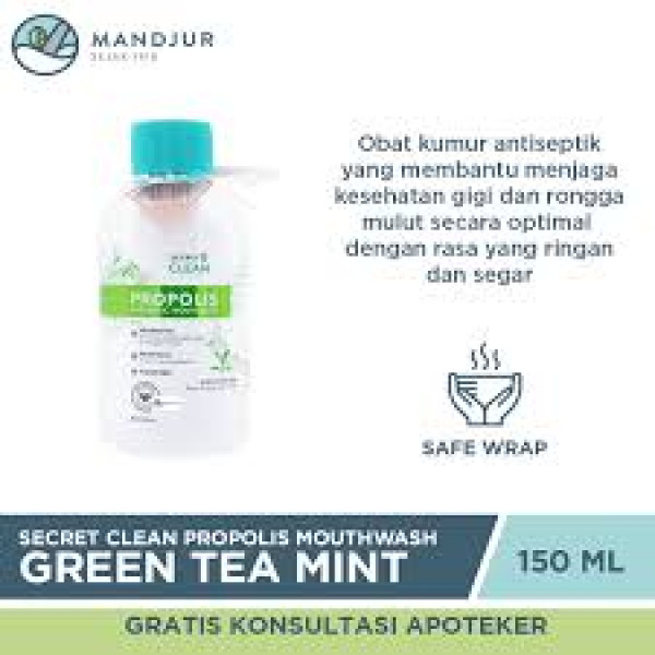 SECRET CLEAN PROPOLIS G TEA 150ML MOUTHWASH