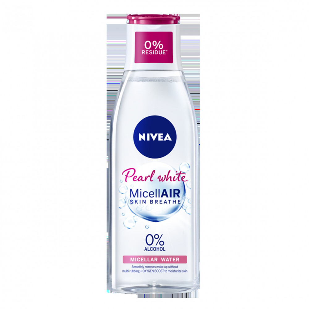 NIVEA MICELAR WATER PEARL WHT 200ML