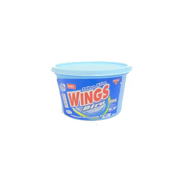 WINGS CREAM BIRU POT 340G