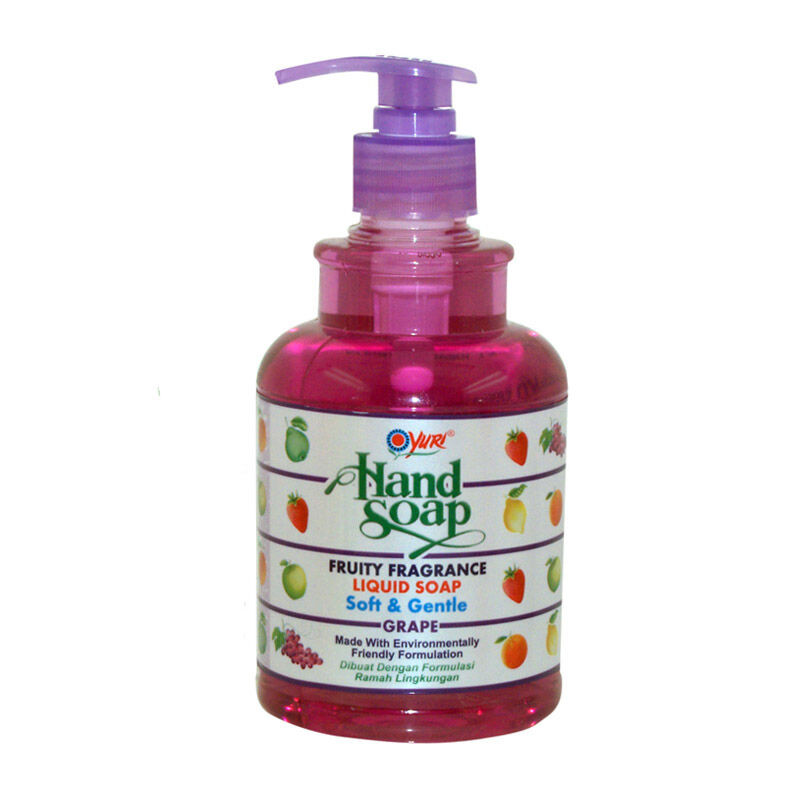 YURI HAND SOAP GRAPE 410ML BTL PUMP
